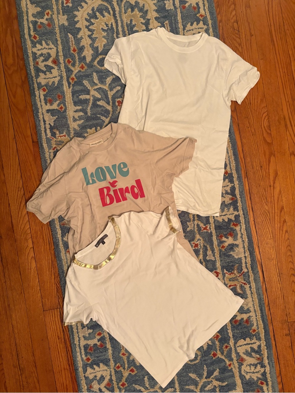 3- 100% cotton T-Shirts Women’s Size S